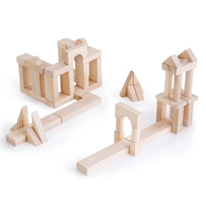 Alternate Image #1 of Wooden Unit Block Set C - 84 Piece Set