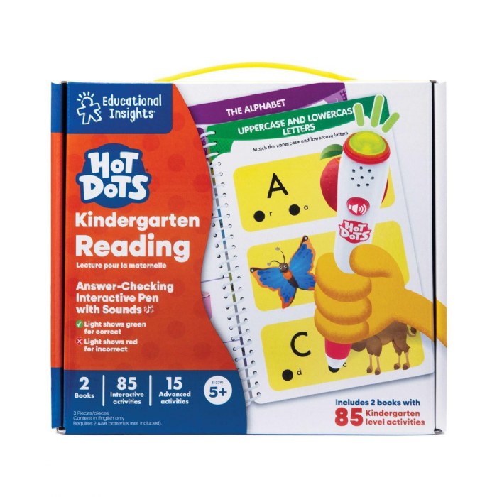 Alternate Image #1 of Hot Dots&reg; Jr. Let's Master Kindergarten Reading