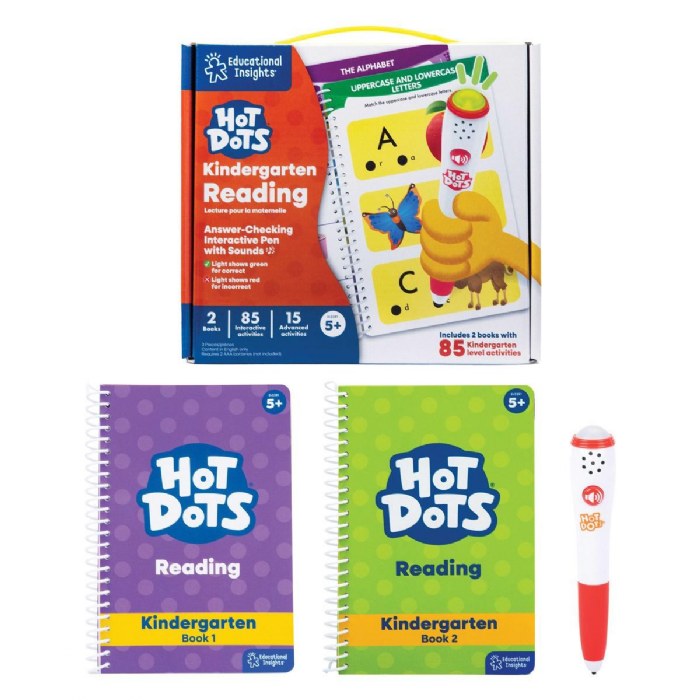 Primary Image of Hot Dots&reg; Jr. Let's Master Kindergarten Reading