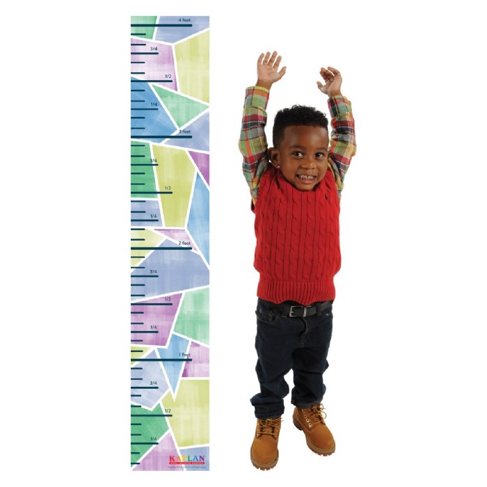 Alternate Image #1 of Growth Chart - 8.5"W x 48"H