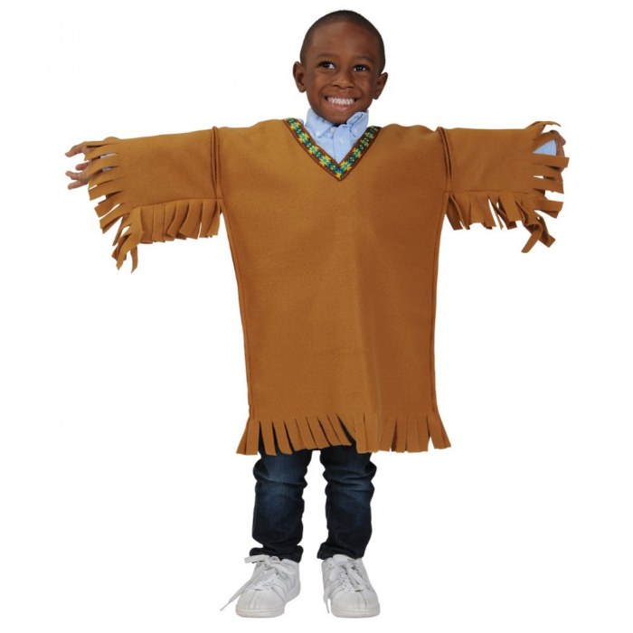 Alternate Image #1 of Festive Multiethnic Native American Boy Garment