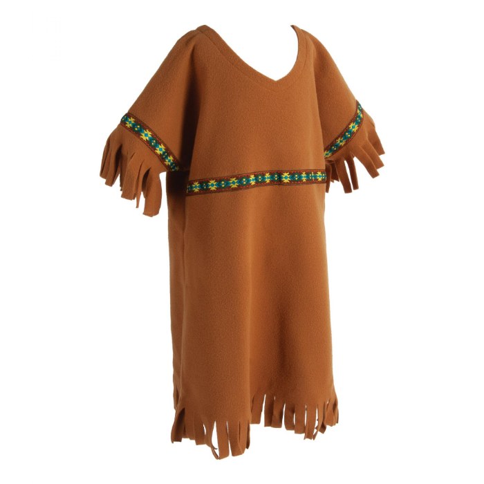 Alternate Image #1 of Festive Multiethnic Native American Girl Garment