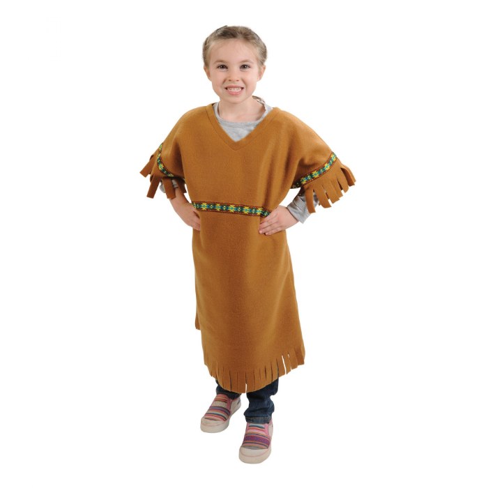 Alternate Image #1 of Festive Multiethnic Native American Girl Garment