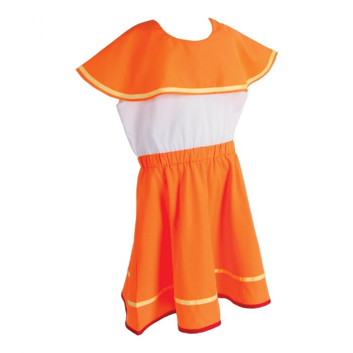 Alternate Image #1 of Festive Multiethnic Mexican Huipil Girl Garment