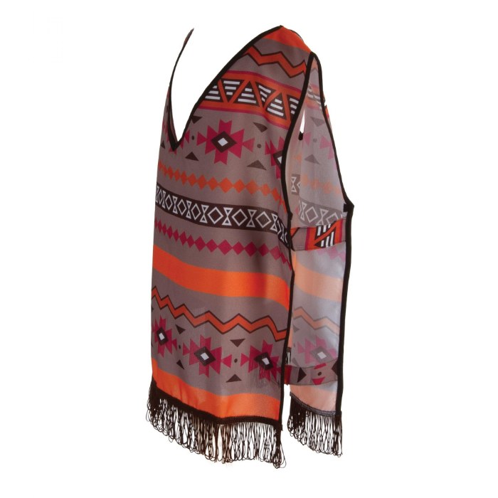 Alternate Image #1 of Festive Multiethnic Mexican Poncho Boy Garment