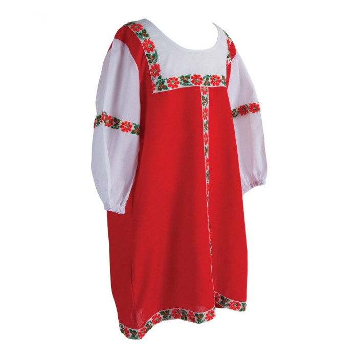 Alternate Image #1 of Festive Multiethnic Russian Sarafan Girl Garment