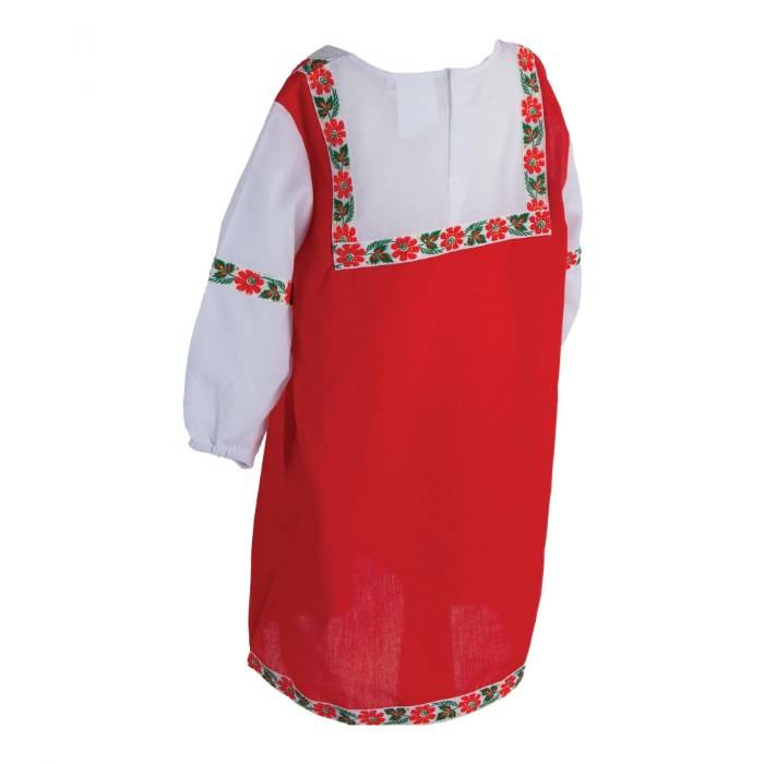 Alternate Image #1 of Festive Multiethnic Russian Sarafan Girl Garment
