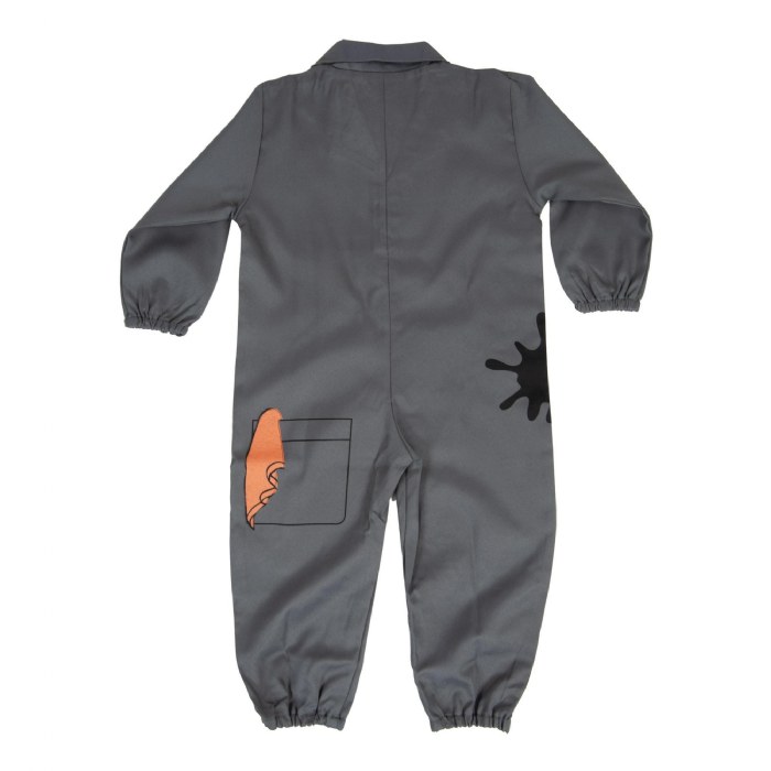 Alternate Image #1 of Gray Kids Mechanic Garment Career Dress Up