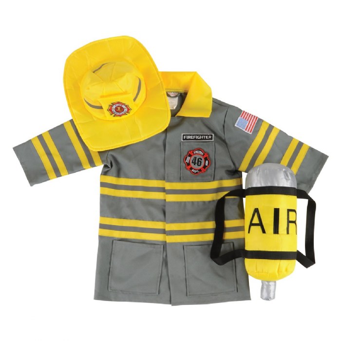 Alternate Image #1 of Firefighter Dramatic Play Dress-Up Garment