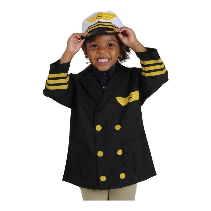 Alternate Image #1 of Airline Pilot Dramatic Play Dress-Up Garment