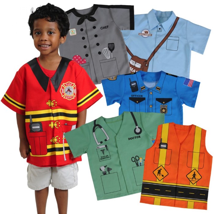 Primary Image of Community Helper Pre-School Dress-Up Shirts - Set of 6