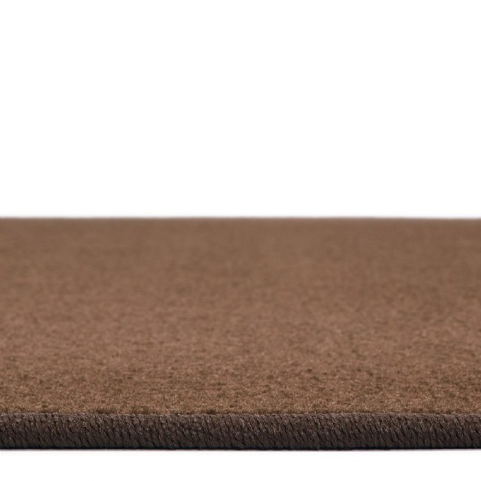 Alternate Image #1 of Mt. Shasta Solid Carpet - Cocoa - 4' x 6' Rectangle