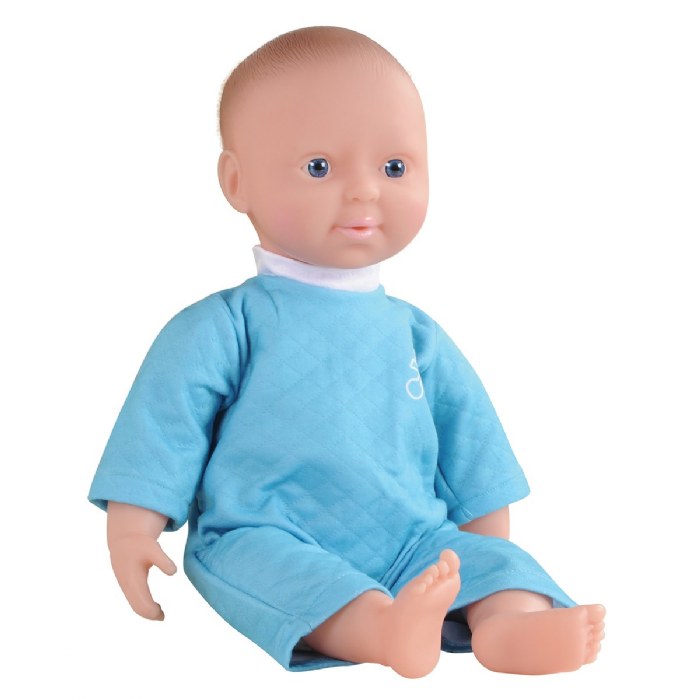 Alternate Image #1 of Soft Body 16" Baby Doll with Blanket  - Caucasian