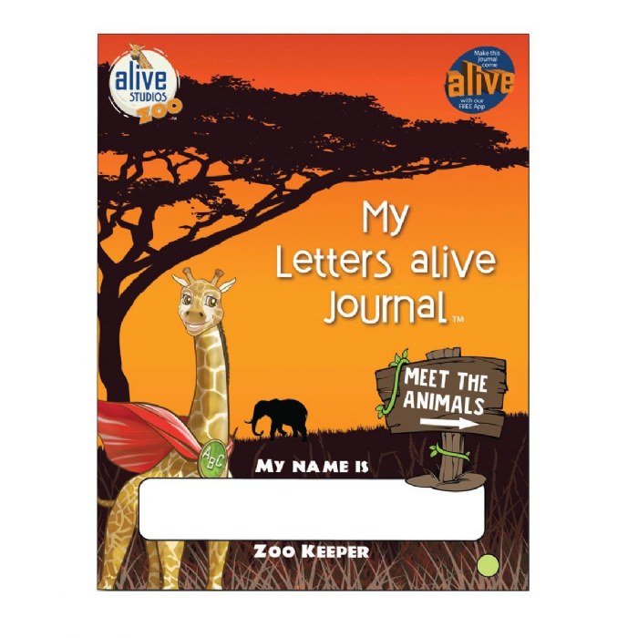 Primary Image of My Letters alive&reg; Journal - Kindergarten - Single