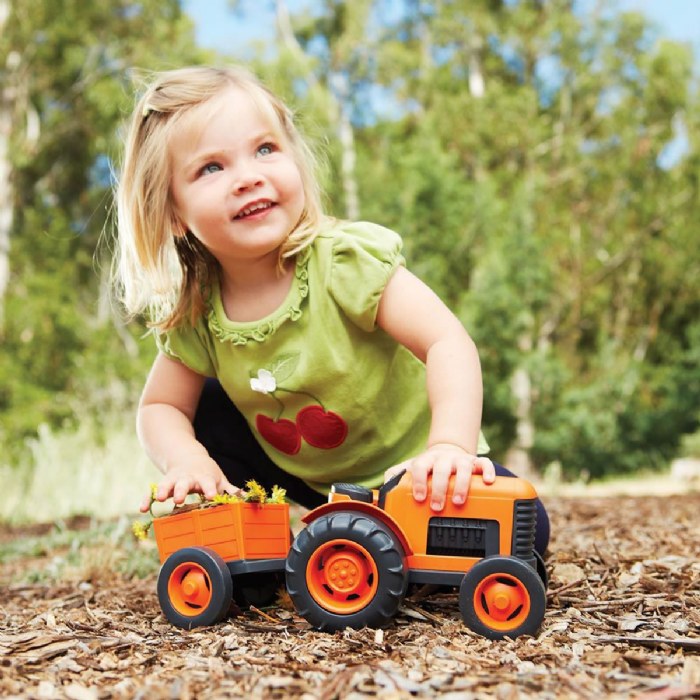 Alternate Image #1 of Eco-Friendly Tractor With Rear Trailer