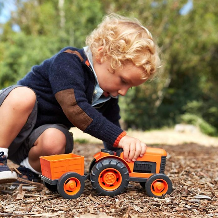 Alternate Image #1 of Eco-Friendly Tractor With Rear Trailer