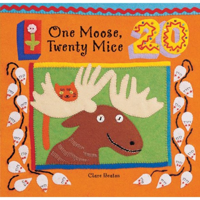 Primary Image of One Moose, Twenty Mice - Board Book