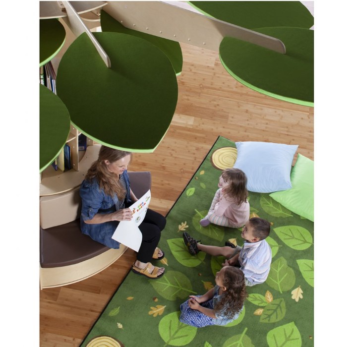 Alternate Image #1 of Reading Tree Bench - Set of 1 - for use with 90 Degree Configuration