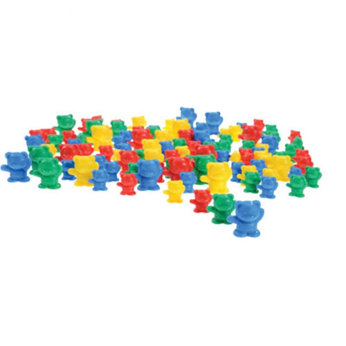 Primary Image of Textured Colored Bear Attribute Counters