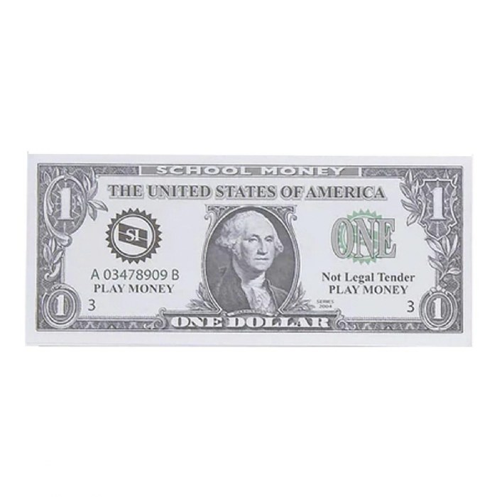 Alternate Image #1 of Mixed Fake Dollar Bills - Set of 100