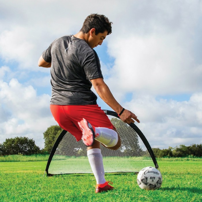 Alternate Image #1 of Children's Large Soccer Pop Up Goals