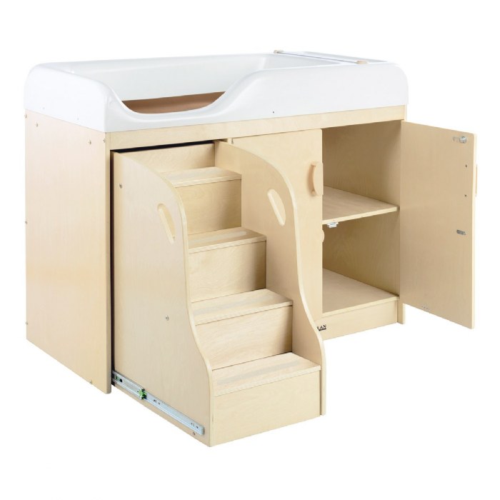 Alternate Image #1 of Carolina Changing Table with Stairs