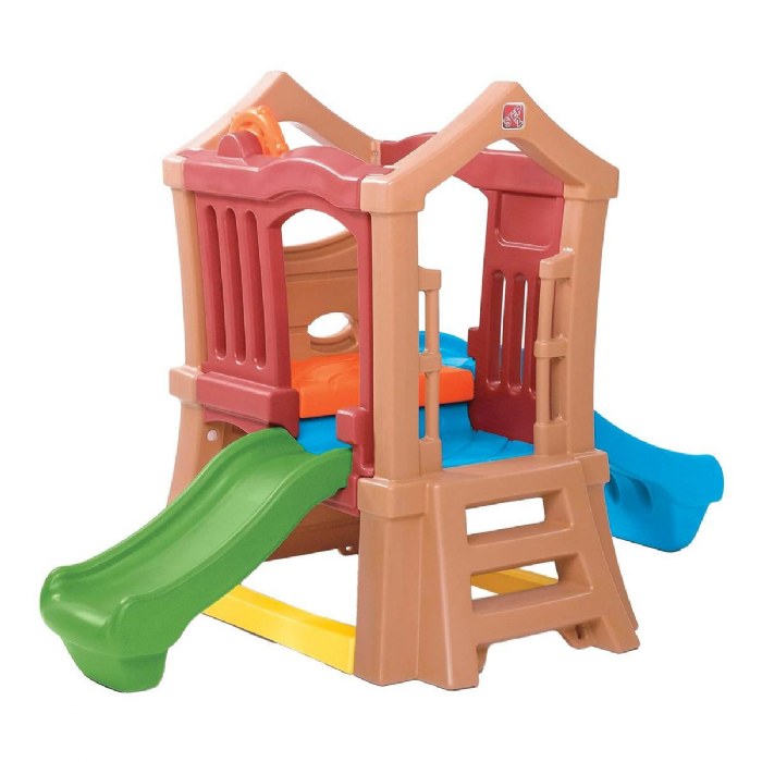 Alternate Image #1 of Play Up Double Slide Climber