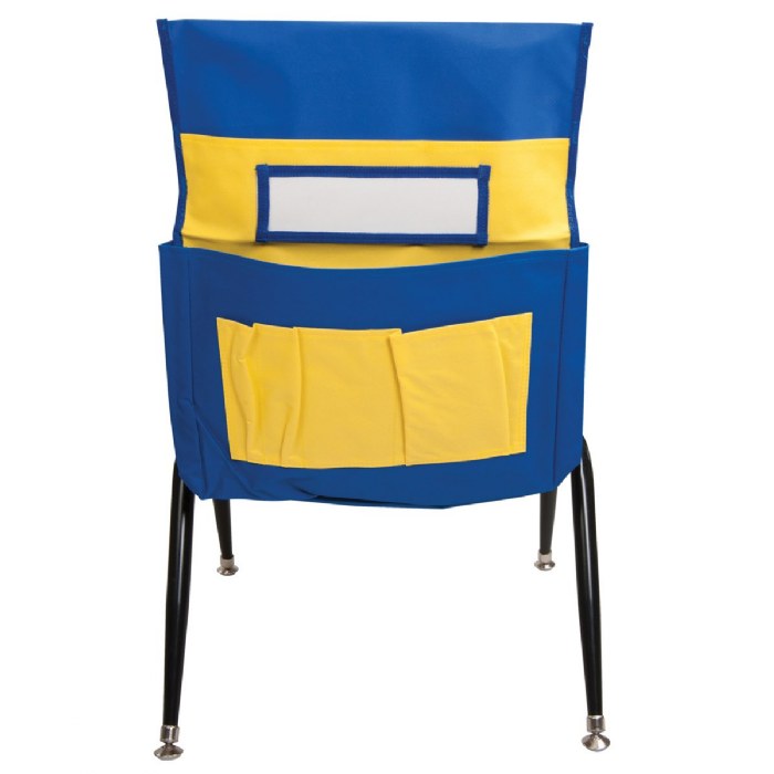 Alternate Image #1 of Chairback Buddy - Blue/Yellow