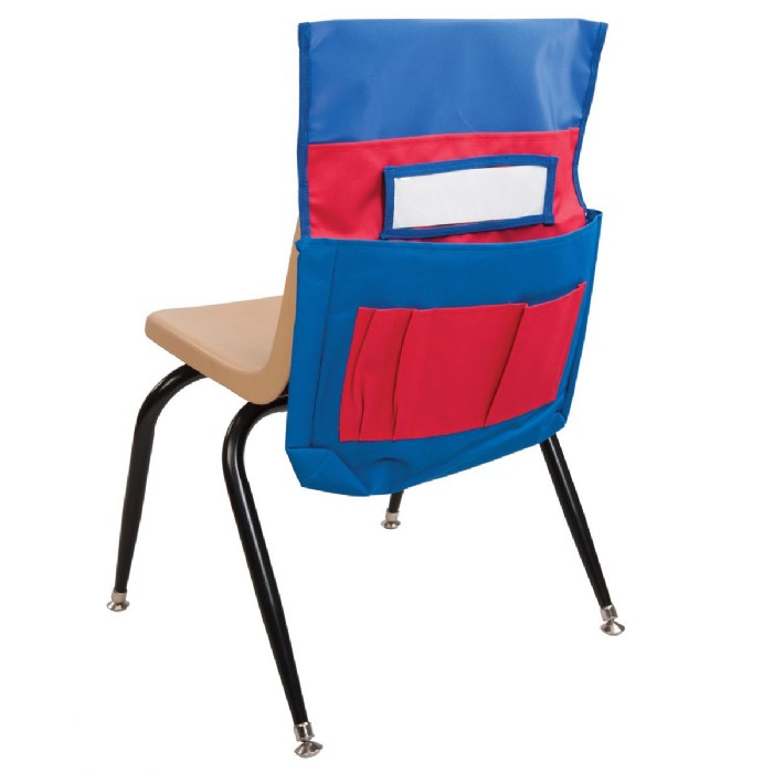 Alternate Image #1 of Chairback Buddy - Blue/Red