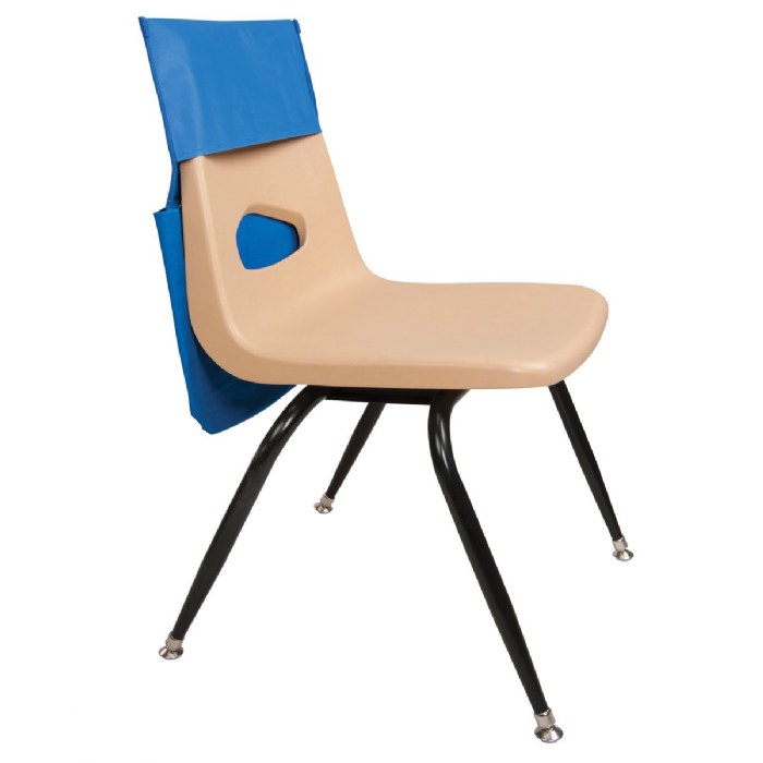 Alternate Image #1 of Chairback Buddy - Blue/Red