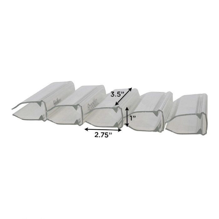 Alternate Image #1 of SpaceLine&reg; Cot Name Clips - Set of 5