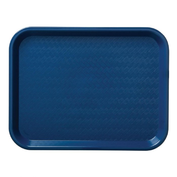 Alternate Image #1 of Cafe Tray - 10" x 14" - Blue