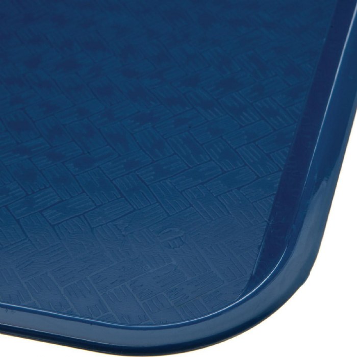 Alternate Image #1 of Cafe Tray - 10" x 14" - Blue