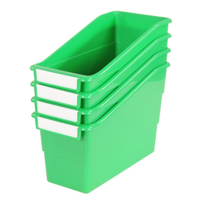 Primary Image of Shelf File Set of 4 - Green