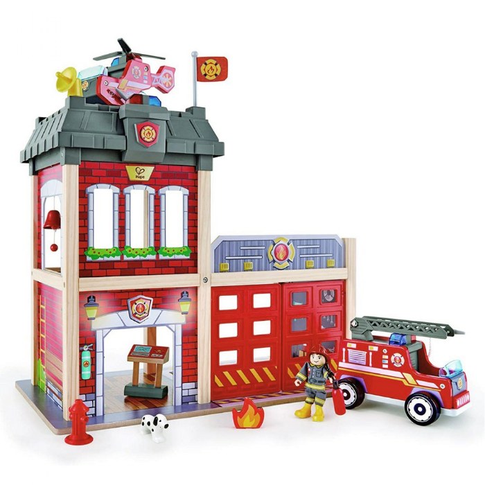 Primary Image of Tri-level Wooden Fire Station