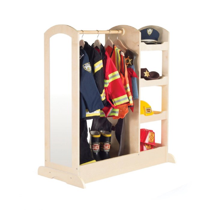 Alternate Image #1 of See and Store Dress-Up Center - Natural