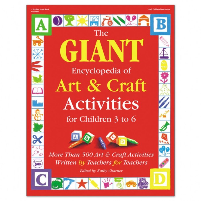 Primary Image of The GIANT Encyclopedia of Art & Craft Activities - Paperback