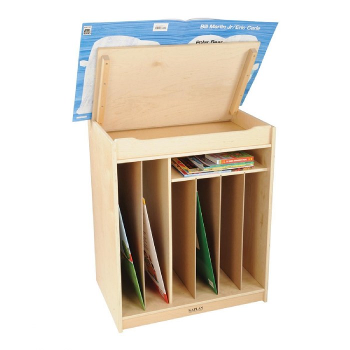 Alternate Image #1 of Big Book Easel/Storage Unit
