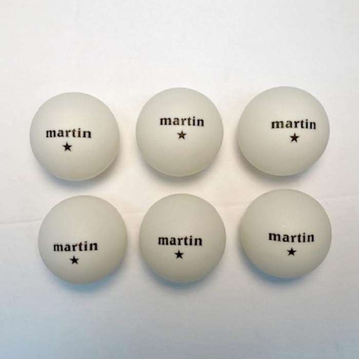 Primary Image of Table Tennis Balls - Set of 6