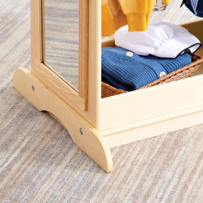 Alternate Image #1 of Carolina Wooden Toddler Dress-Up Unit