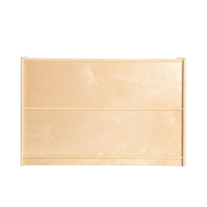 Alternate Image #1 of Carolina 2-Shelf Storage Unit - Solid Back