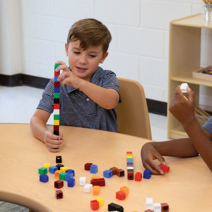 Alternate Image #1 of Unifix&reg; Cubes Math Manipulatives - 100 Pieces