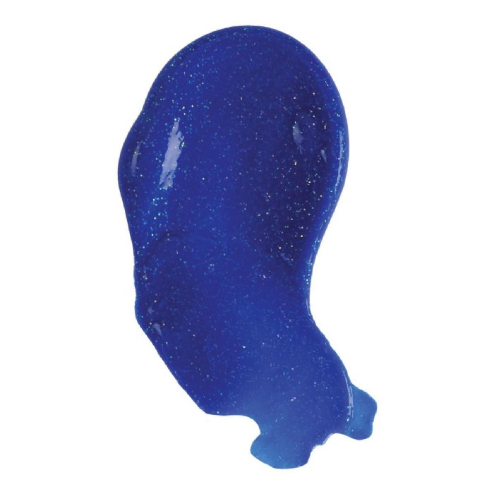 Alternate Image #1 of Washable Glitter Finger Paint - Blue