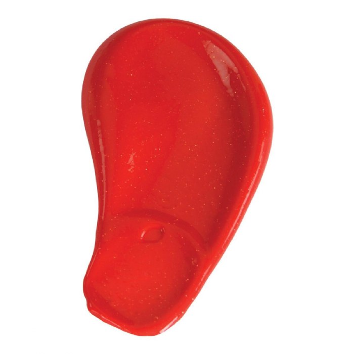 Alternate Image #1 of Washable Glitter Finger Paint - Red