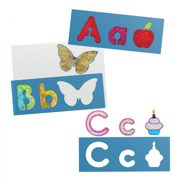 Primary Image of Big Alphabet and Picture Stencils