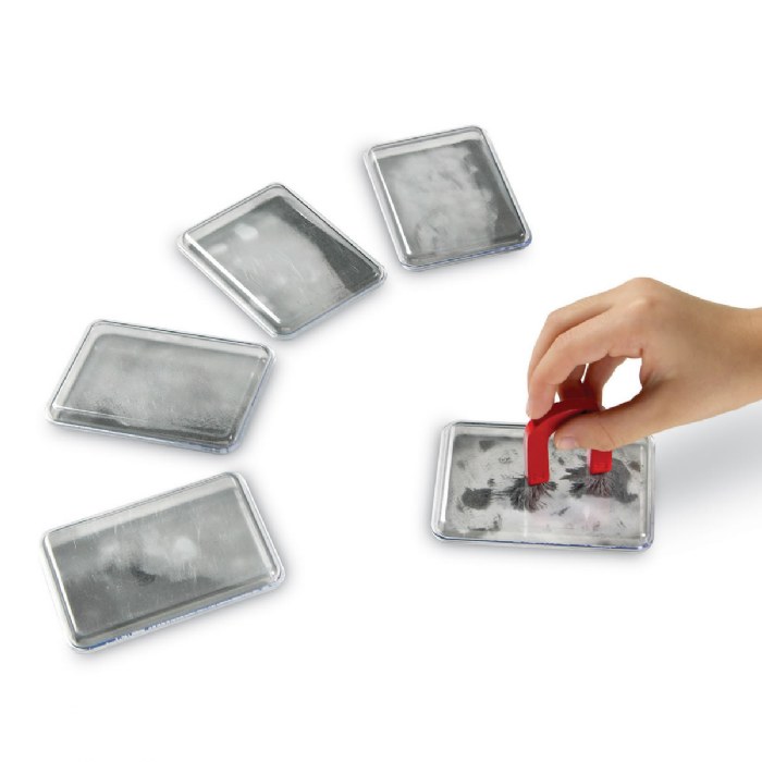 Alternate Image #1 of Magnetic Iron Filings in Plastic