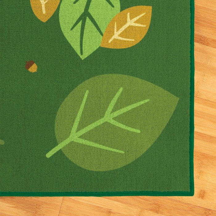 Alternate Image #1 of Falling Leaves Carpet - 8' x 12' Rectangle