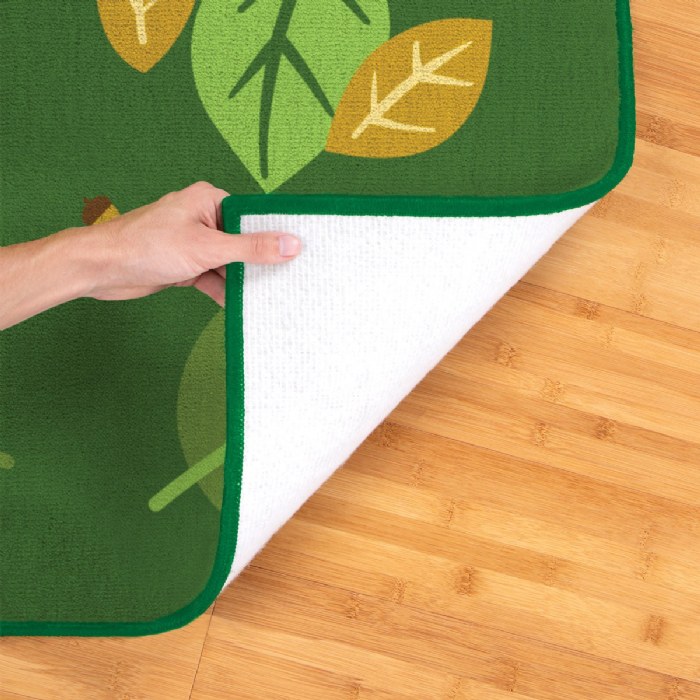 Alternate Image #1 of Falling Leaves Carpet - 8' x 12' Rectangle