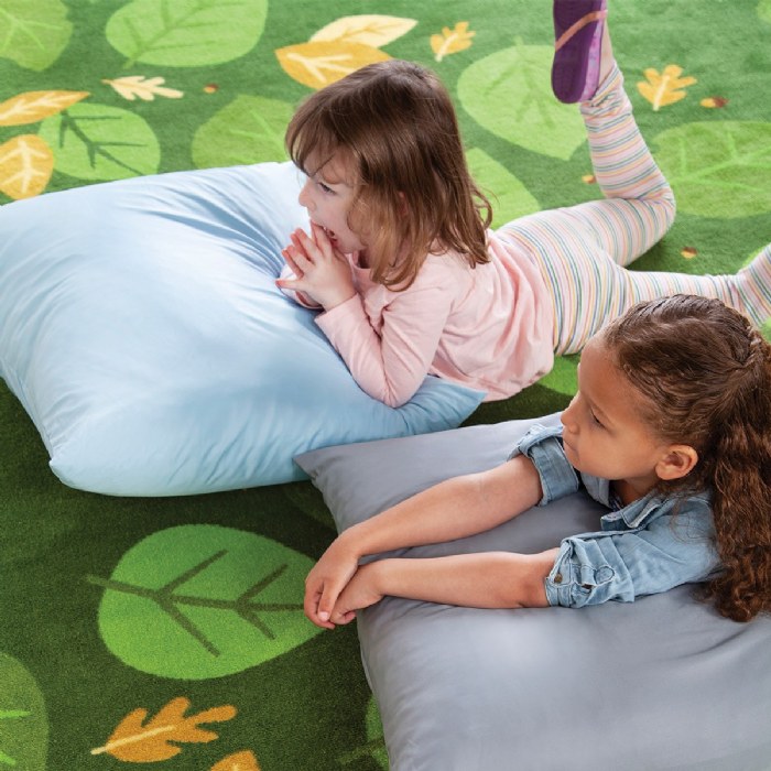 Alternate Image #1 of Falling Leaves Carpet - 8' x 12' Rectangle