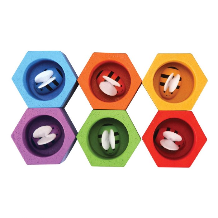 Alternate Image #1 of Eco Friendly Beehives Sorting and Stacking Game